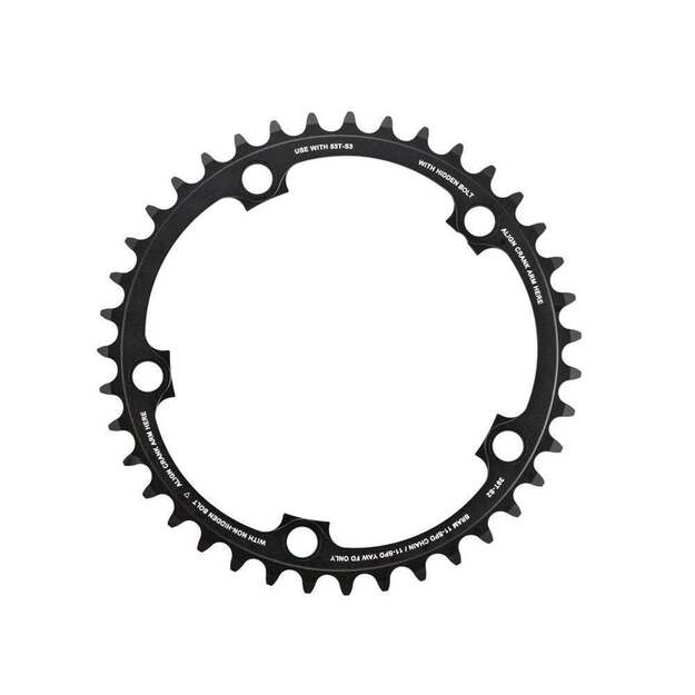 Priekinė žvaigždė SRAM CRING ROAD 39T 11S S2 130 AL3 BTBLK