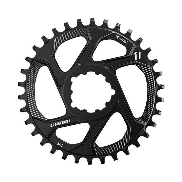 Priekinė žvaigždė SRAM CRING X-SYNC 11S 28T DM 6 OFFSET