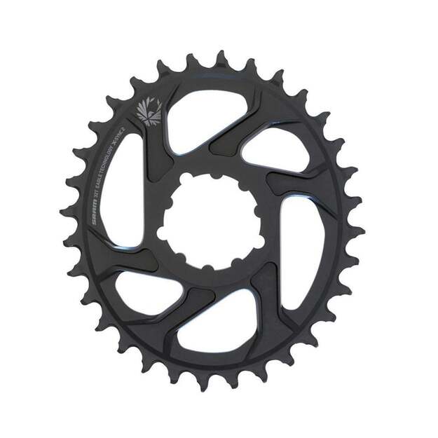 Priekinė žvaigždė SRAM CR X-SYNC EAGLE OVAL 32T DM 3 OFF B BLK