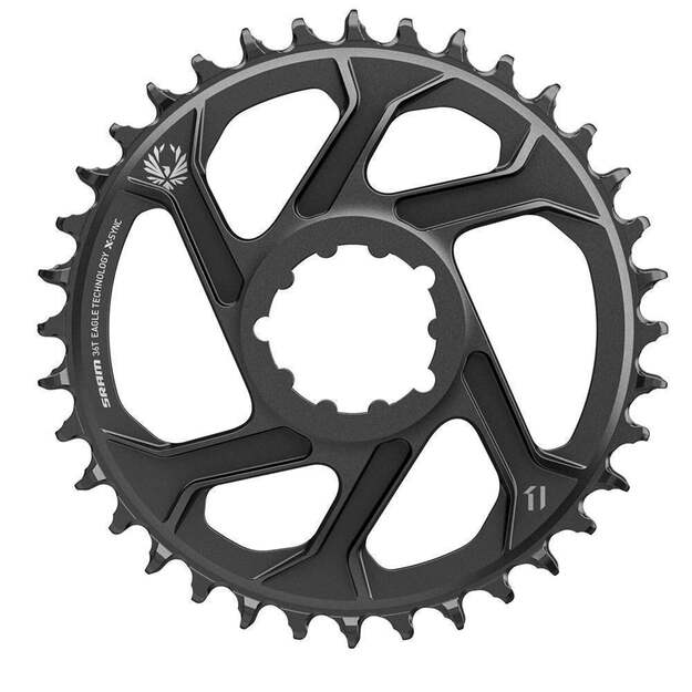 Priekinė žvaigždė SRAM CR X-SYNC SL EAGLE 36T DM 3 OFFSET B BLK