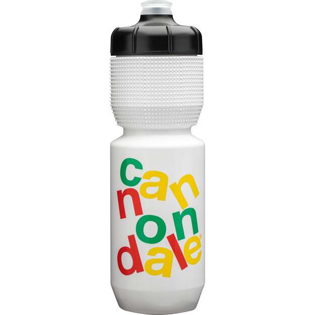 Gertuvė CANNONDALE BOTTLE GRIPPER STACKED BOTTLE 750ML WHT/YEL (CP5302U1075)