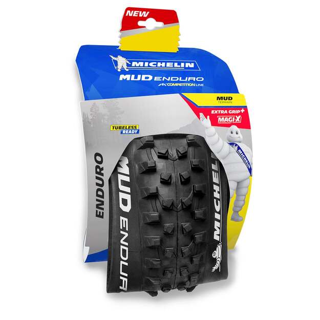 MICHELIN TIRE MUD ENDURO 29X2.25 COMPETITION LINE KEVLAR MAGI-X TS TLR (214296)