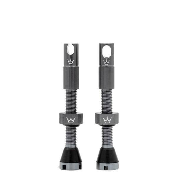 Bekamerinės sistemos ventiliai PEATY S X CHRIS KING (MK2) SLATE TUBELESS VALVES 42MM (PTV2-42-SLT-12)