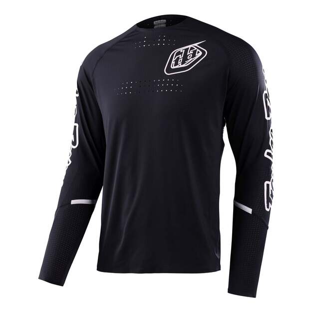 Marškinėliai TLD LS JERSEY SPRINT ULTRA MONO BLACK (35690600)