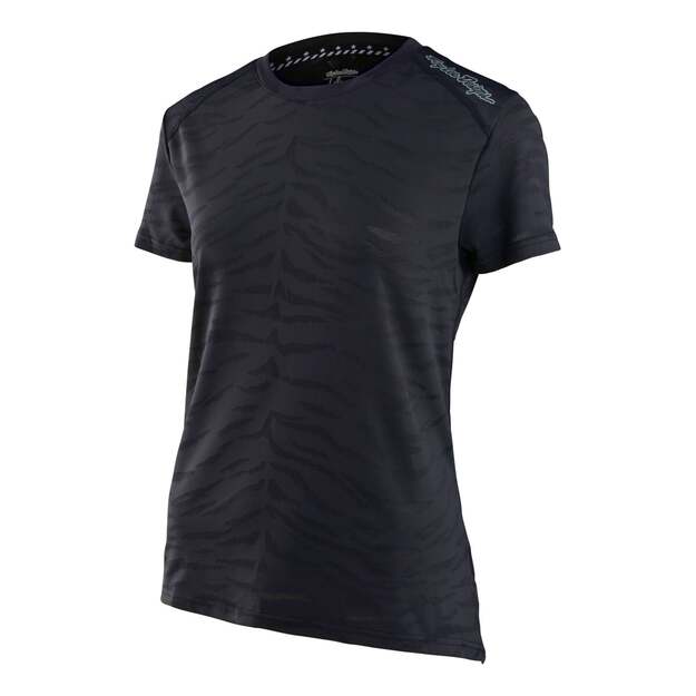 Marškinėliai TLD WOMENS SS JERSEY LILIUM TIGER JACQUARD BLACK (35792100)